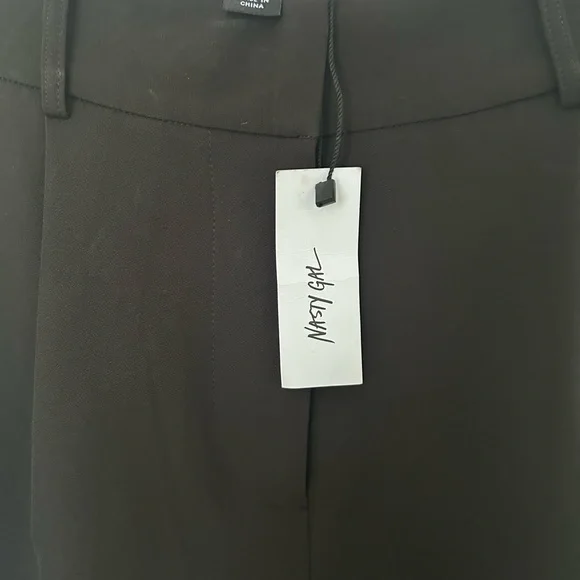 Elegant Black Diamond Trimmed Heart on the side Women's Pants - Picture 6 of 6